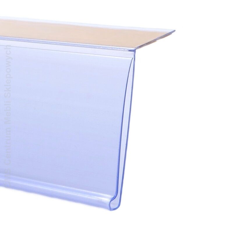 Listwa cenowa samoprzylepna LC-HE 39 bezbarwna 70 cm