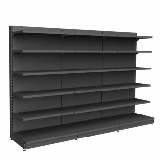 Regał metalowy przyścienny 190x100x50 cm - 7