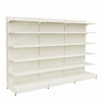 Regał metalowy przyścienny 190x100x50 cm - 8