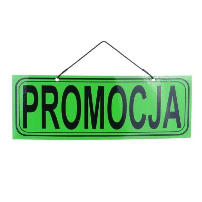 Tablica informacyjna PROMOCJA