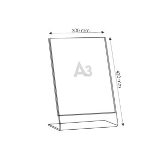 Stojak L A3 pionowy ABC5001P - 2
