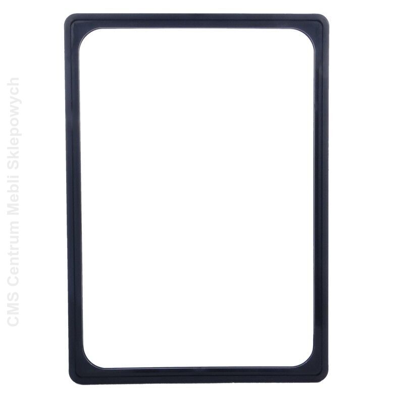 Ramka plakatowa A4, czarna